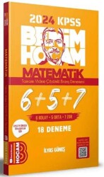 KPSS Matematik Tamamı Çözümlü 6+5+7 - Benim Hocam Yayınları