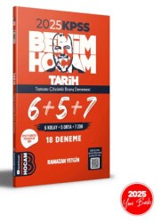 2025 KPSS Tarih Tamamı Çözümlü 6+5+7 Deneme - Benim Hocam Yayınları
