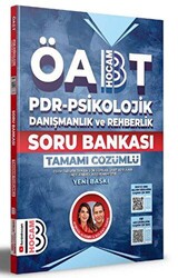 ÖABT PDR - Psikolojik Danışmanlık ve Rehberlik Tamamı Çözümlü Soru Bankası - Benim Hocam Yayınları