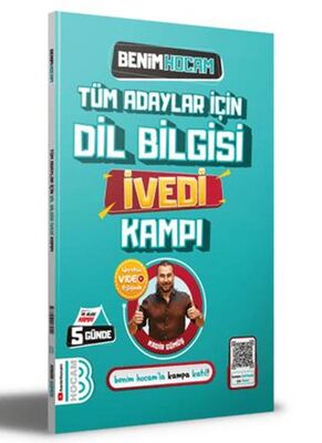 Benim Hocam Yayınları 2024 Tüm Adaylar İçin Dil Bilgisi İvedi Kampı - 1