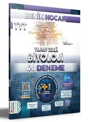 TYT Yapay Zeka Biyoloji 40 Deneme Benim Hocam Yayınları - 1