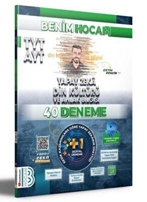 TYT Yapay Zeka Din Kültürü ve Ahlak Bilgisi 40 Deneme - 1