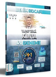 TYT Yapay Zeka Kimya 40 Deneme Benim Hocam Yayınları - Benim Hocam Yayınları