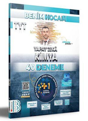 TYT Yapay Zeka Kimya 40 Deneme Benim Hocam Yayınları - 1