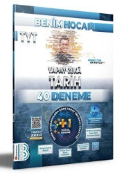 Benim Hocam Yayınları 2024 TYT Yapay Zeka Tarih 40 Deneme Benim Hocam Yayınları - Benim Hocam Yayınları