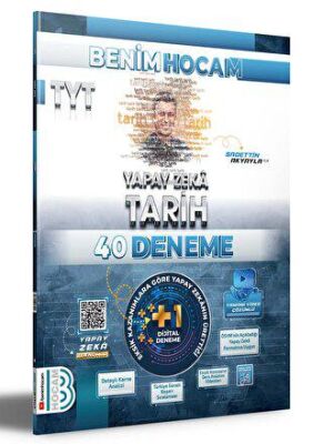Benim Hocam Yayınları 2024 TYT Yapay Zeka Tarih 40 Deneme Benim Hocam Yayınları - 1