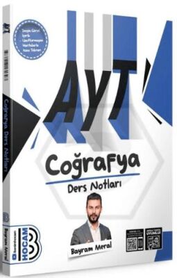 Benim Hocam Yayınları AYT Coğrafya Ders Notları - 1