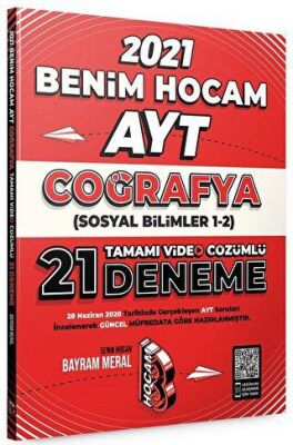 AYT Coğrafya Tamamı Video Çözümlü 21 Deneme Sınavı - 1