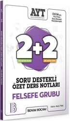 AYT Felsefe Grubu Soru Destekli Özet Ders Notları - Benim Hocam Yayınları