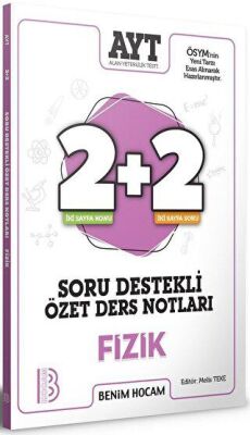 AYT Fizik Soru Destekli Özet Ders Notları - 1
