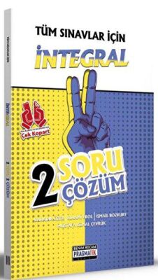 Tüm Sınavlar İçin İntegral 2 Soru 2 Çözüm Fasikülü Pragmatik Serisi - 1
