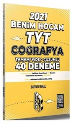TYT Coğrafya Tamamı Video Çözümlü 40 Deneme Sınavı - Benim Hocam Yayınları