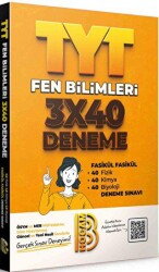 TYT Fen Bilimleri 3x40 Fasikül Denemeleri - Benim Hocam Yayınları