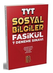TYT Sosyal Bilgiler 7 Fasikül Deneme Sınavı - Benim Hocam Yayınları