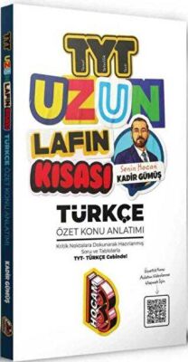 TYT Uzun Lafın Kısası Türkçe Özet Konu Anlatımı - 1