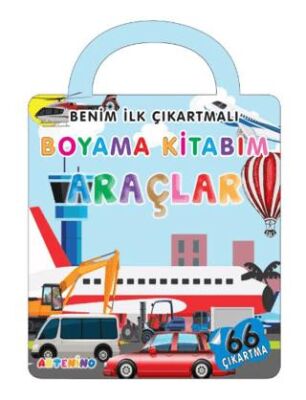 Benim İlk Çıkartmalı Boyama Kitabım – Araçlar - 1
