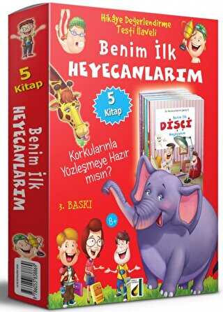 Benim İlk Heyecanlarım Serisi 5 Kitap Set - Damla Yayınevi