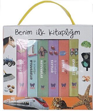 Benim İlk Kitaplığım 6 Kitap Set Turuncu kapağı