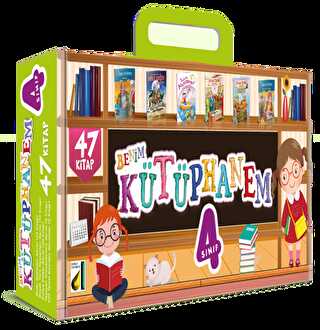 Benim Kütüphanem 4 47 Kitap Takım - Damla Yayınevi
