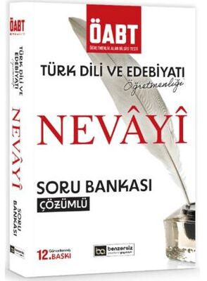 Benzersiz Akademi Yayınları 2024 ÖABT Nevayi Türk Dili ve Edebiyatı Öğretmenliği Çözümlü Soru Bankası