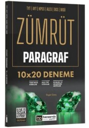 Benzersiz Akademi Yayınları TYT AYT KPSS ALES DGS MSÜ Zümrüt Paragraf Deneme - Benzersiz Akademi Yayınları
