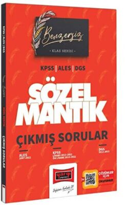 Yargı Yayınevi Benzersiz Sözel Mantık Çıkmış Sorular KPSS-ALES-DGS 2007-2022 - 1
