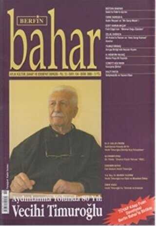 Berfin Bahar Aylık Kültür, Sanat ve Edebiyat Dergisi Sayı: 104