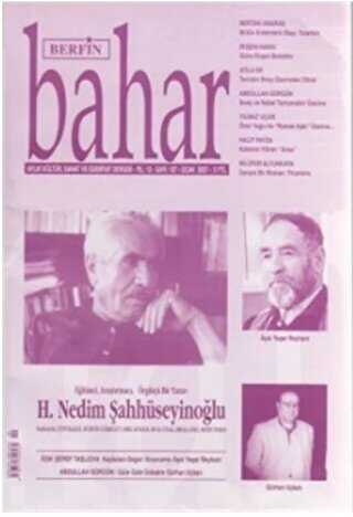 Berfin Bahar Aylık Kültür, Sanat ve Edebiyat Dergisi Sayı: 107