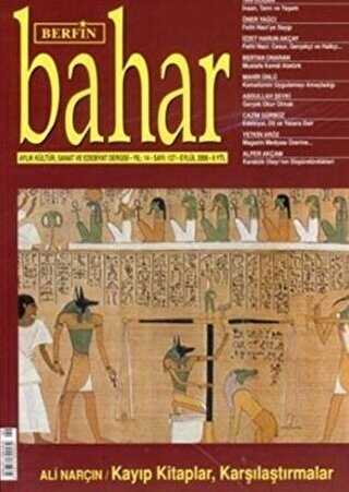 Berfin Bahar Aylık Kültür, Sanat ve Edebiyat Dergisi Sayı: 127