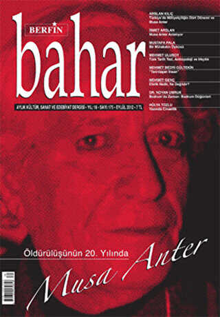 Berfin Bahar Aylık Kültür, Sanat ve Edebiyat Dergisi Sayı: 175