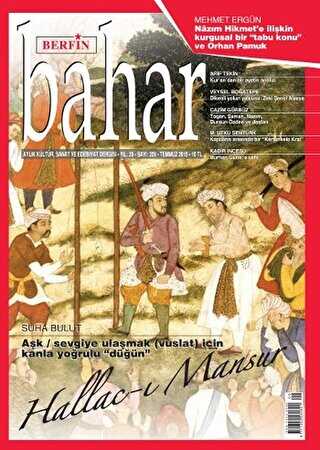 Berfin Bahar Aylık Kültür, Sanat ve Edebiyat Dergisi Sayı: 209