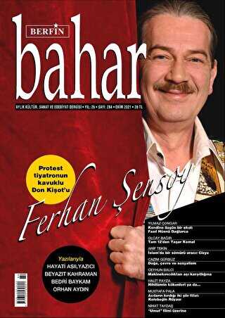 Berfin Bahar Aylık Kültür Sanat ve Edebiyat Dergisi Sayı: 284 Ekim 2021 - 1