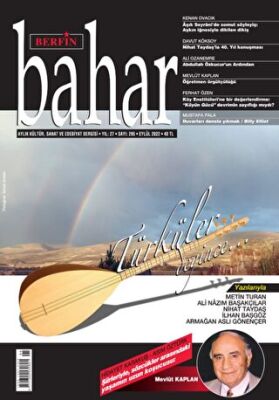 Berfin Bahar Aylık Kültür Sanat ve Edebiyat Dergisi Sayı: 295 Eylül 2022 - 1