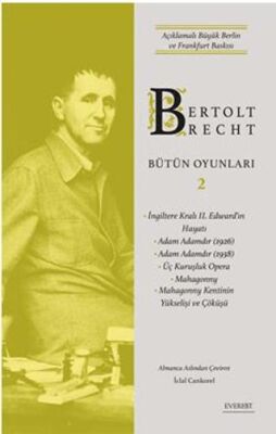 Bertolt Brecht Bütün Oyunları 2 - 1