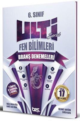 Bes Yayınları 6. Sınıf Fen Bilimleri Ulti Serisi Denemeleri - 1