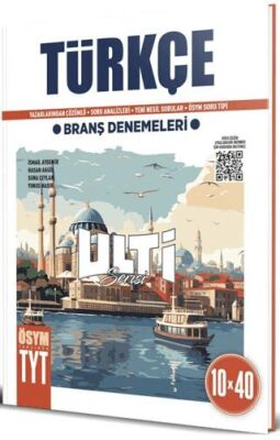 Bes Yayınları TYT Türkçe Ulti Serisi 10 x 40 Branş Denemeleri - 1