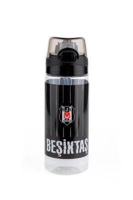 Beşiktaş İnce Çubuk Desenli 500 Ml Plastik Matara 25371 - 1