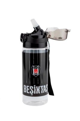 Beşiktaş İnce Çubuk Desenli 500 Ml Plastik Matara 25371 - 2