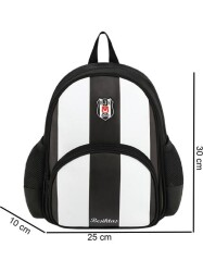 Beşiktaş Me Team Çubuklu Suni Deri Anaokul Çantası 25357 - 2