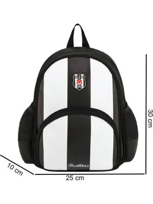 Beşiktaş Me Team Çubuklu Suni Deri Anaokul Çantası 25357 - 2