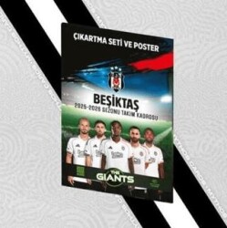 Beşiktaş The Giants 2025-26 Sezonu Dev Poster ve Çıkartma Seti - Topps