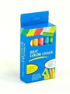 Best Color Chalk Renkli Tebeşir 10Lu Paket - 1