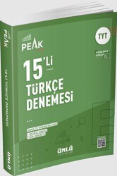 Ünlü Yayınları TYT Best Peak 15`li Türkçe Denemesi - Ünlü Yayınları