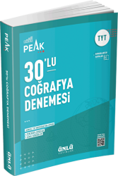Ünlü Yayınları Best Peak 30’lu TYT Coğrafya Denemesi - Ünlü Yayınları