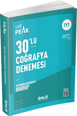 Ünlü Yayınları Best Peak 30’lu TYT Coğrafya Denemesi - 1