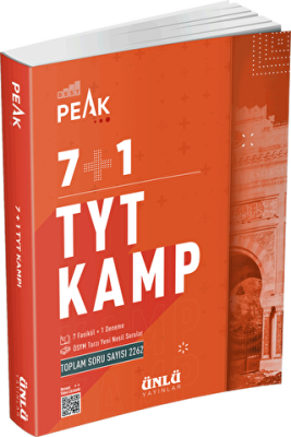 Ünlü Yayınları Best Peak TYT Kamp Kitabı - 1