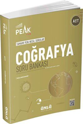 Ünlü Yayınları BESTPEAK AYT Coğrafya Soru Bankası - 1