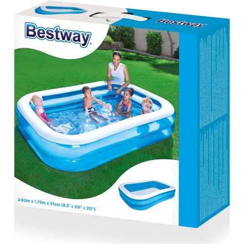 Bestway Jumbo Boy Dikdörtgen Şişme Aile Havuzu