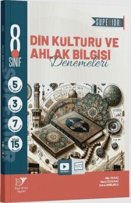 Beyin Takımı Yayınları 8. Sınıf LGS Din Kültürü ve Ahlak Bilgisi Superıor 15 li Deneme - 1