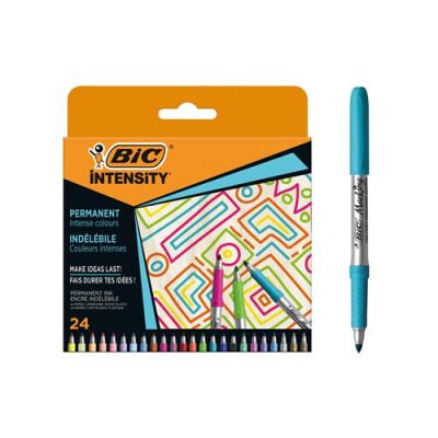 Bic Intensıty Permanent Markör 24`Lü Paket - 1